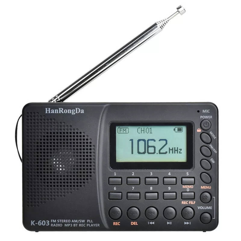 

Портативный радиоприемник HRD K-603