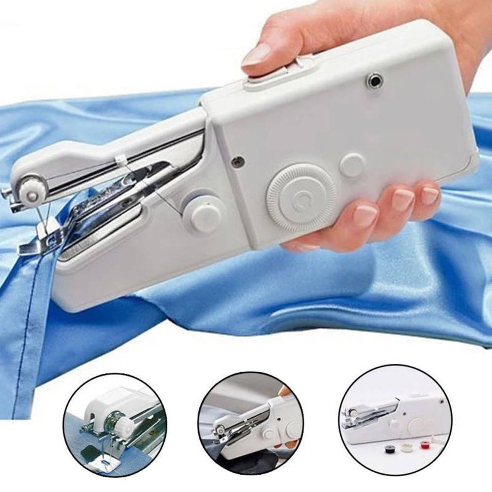 

Ручная швейная машинка Handy stitch (WJ-07) / Портативная швейная машинка на батарейках