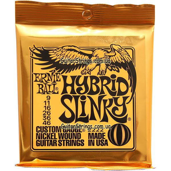 

Струны Ernie Ball 2222 Hybrid Slinky 9-46