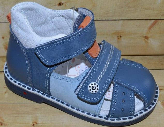

Детские ортопедические босоножки для мальчика размеры 24, Синий