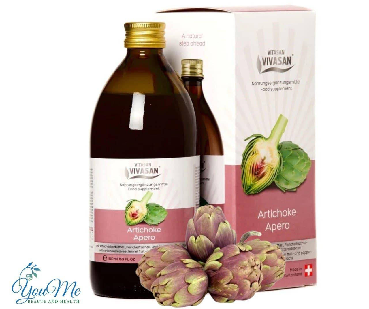 

Напиток «Артишок горький Вивасан» Artichoke bitter Vivasan (Швейцария, 500 мл)
