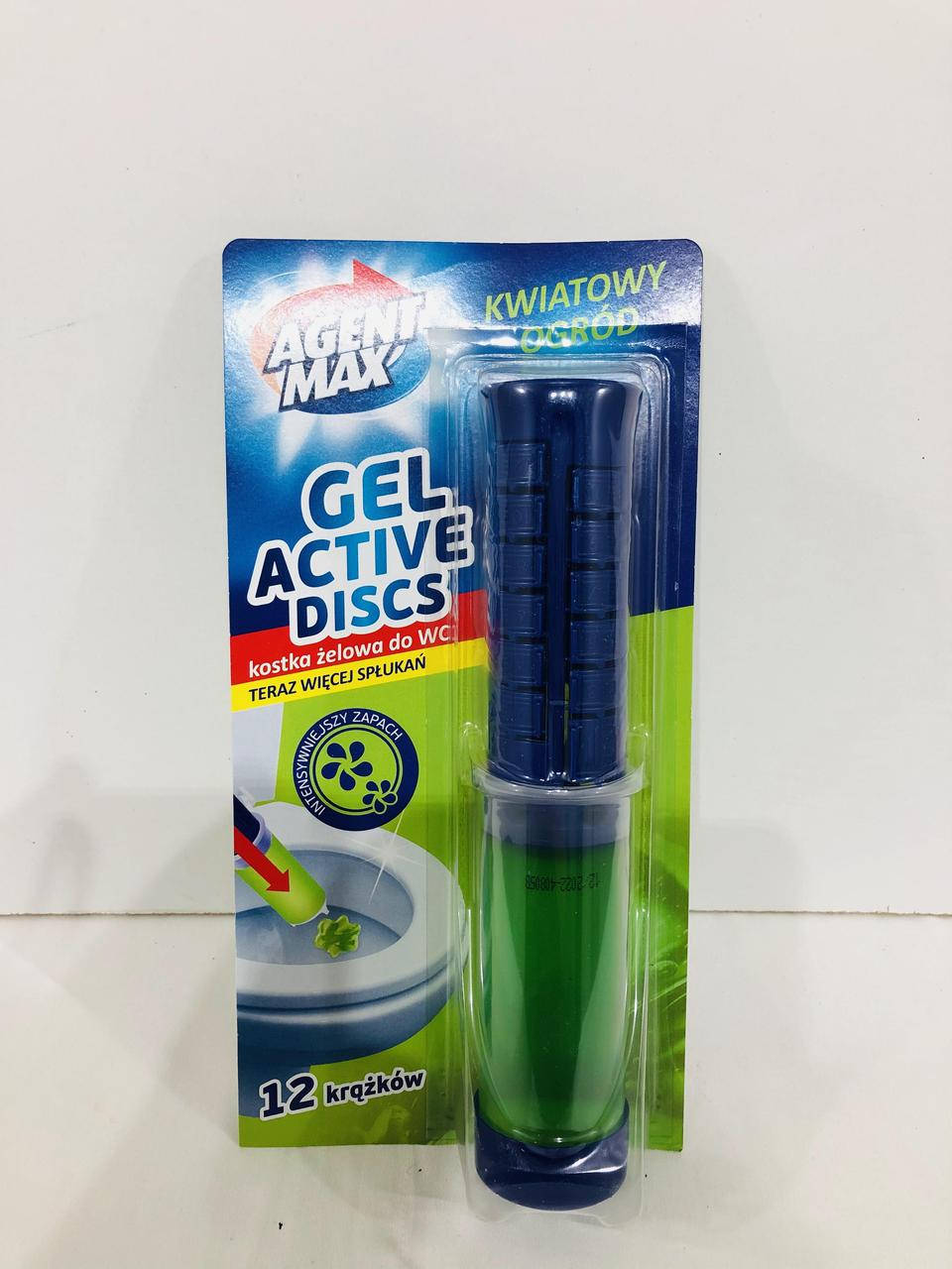 

Запах для унітазу Agent Max квітковий 12 дисків