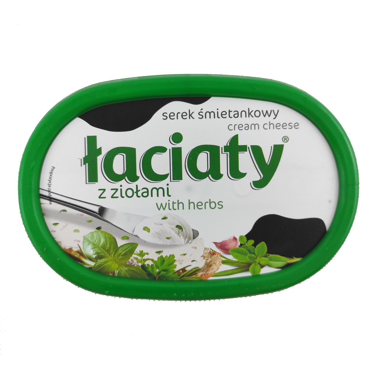 

Крем-сир Лаціата зелень Łaciaty 135g 12шт/ящ (Код : 00-00003535)