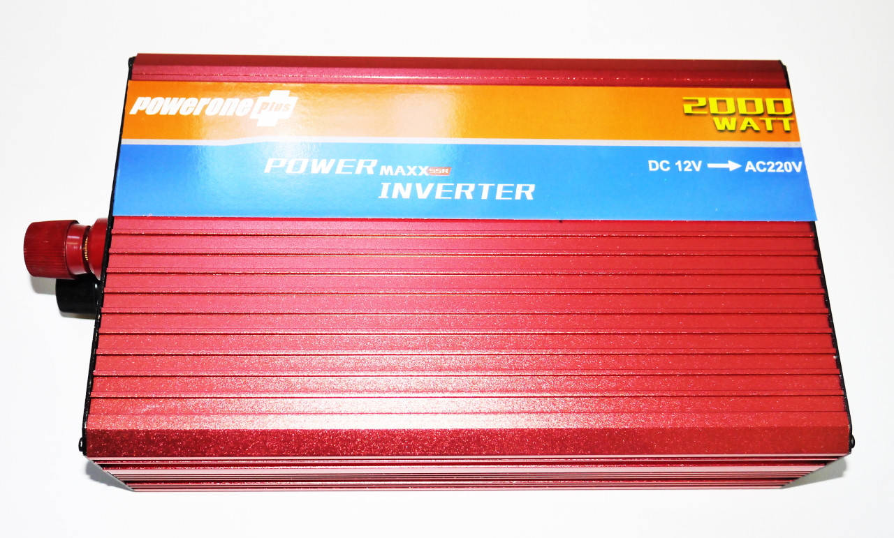 

Инвертор Powerone 2000W 12V в 220V преобразователь напряжения с функцией плавного пуска