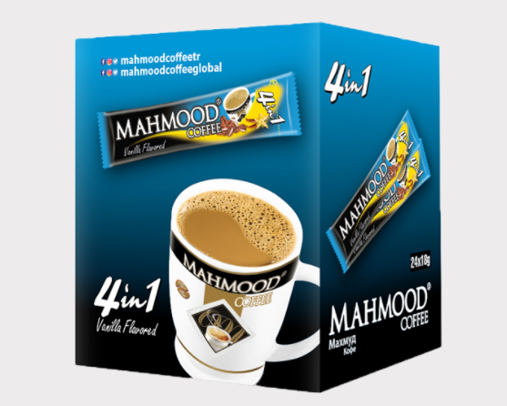 

Кофе вкусом ванили 4 в 1 в коробке 24шт