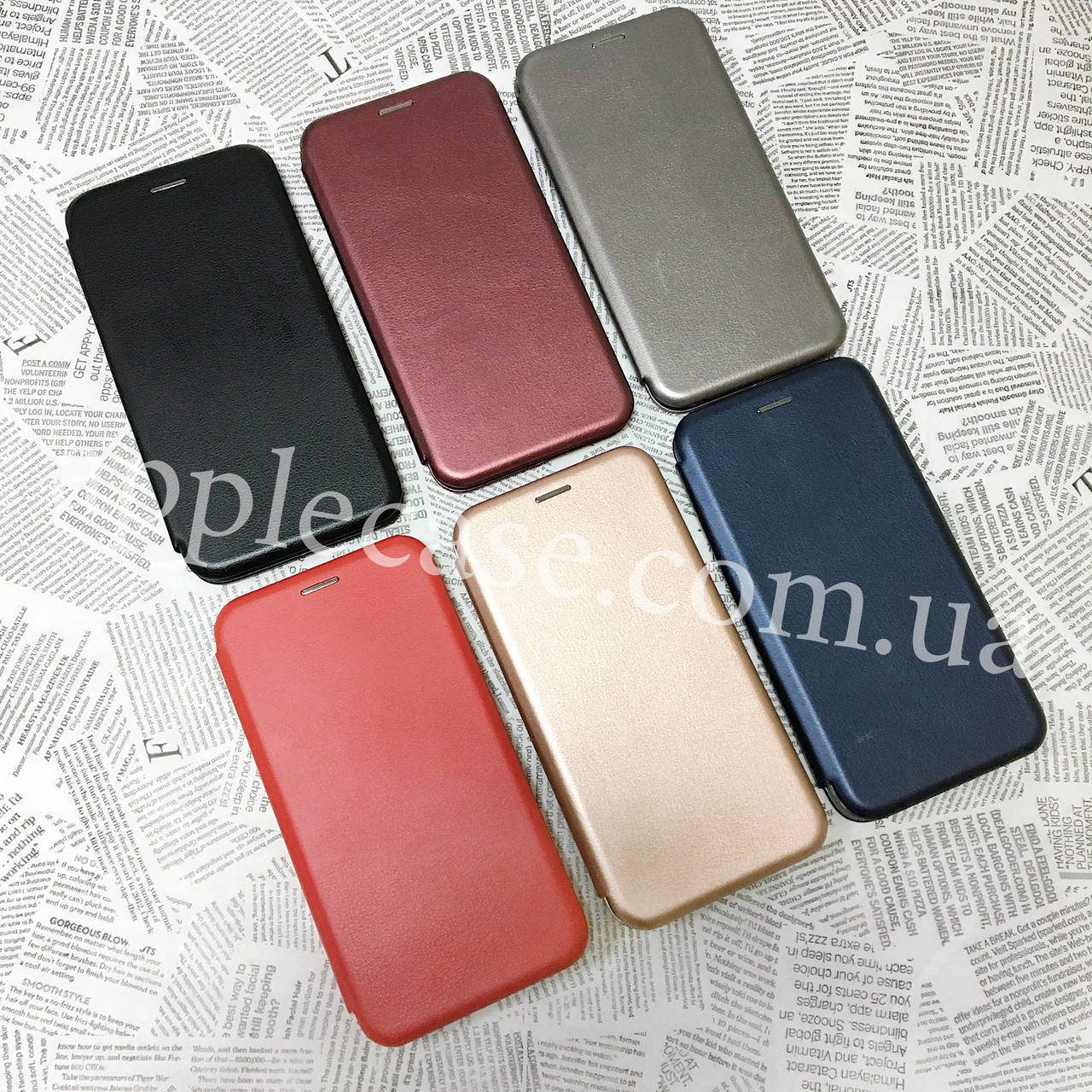 

Чехол книжка Classic для Apple iPhone XS max, Разные цвета