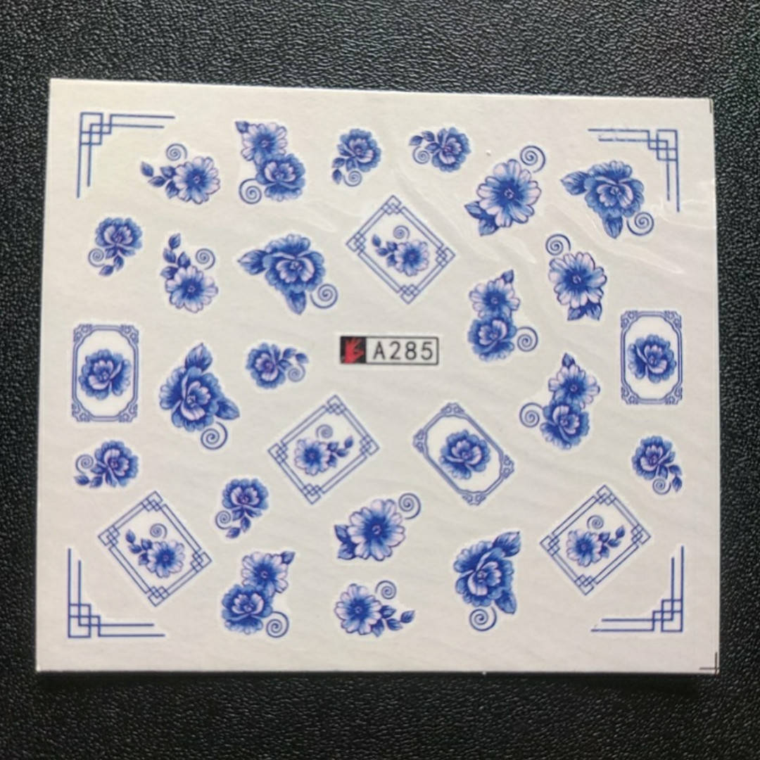 

Наклейка на ногти, наклейка для ногтей, ногтевой дизайн "цветы 20 шт набор, Разные цвета