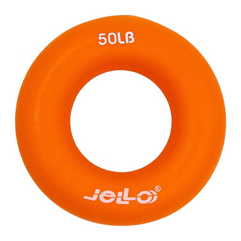 

Эспандер кистевой Кольцо (нагрузка 22.5 кг) JELLO JLA473-50LB оранжевый