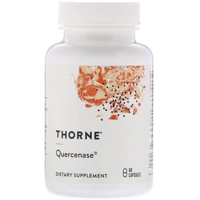 

Кверцетин (Quercenase),Thorne Research, 60 капсул (THR-33202)