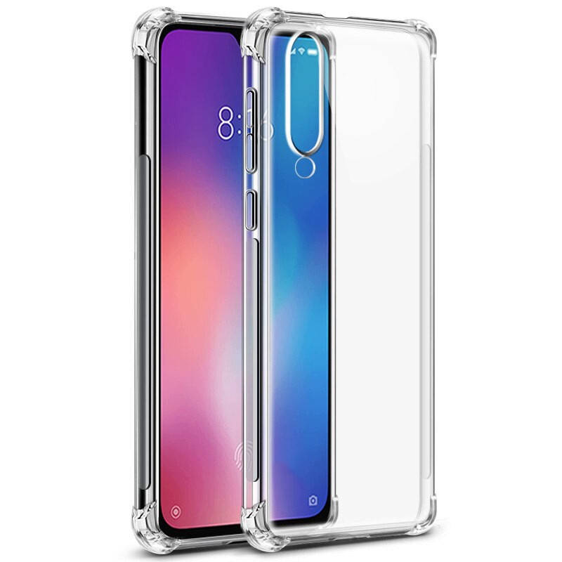 

Силиконовый прозрачный чехол для Xiaomi Mi A3 усиленные углы