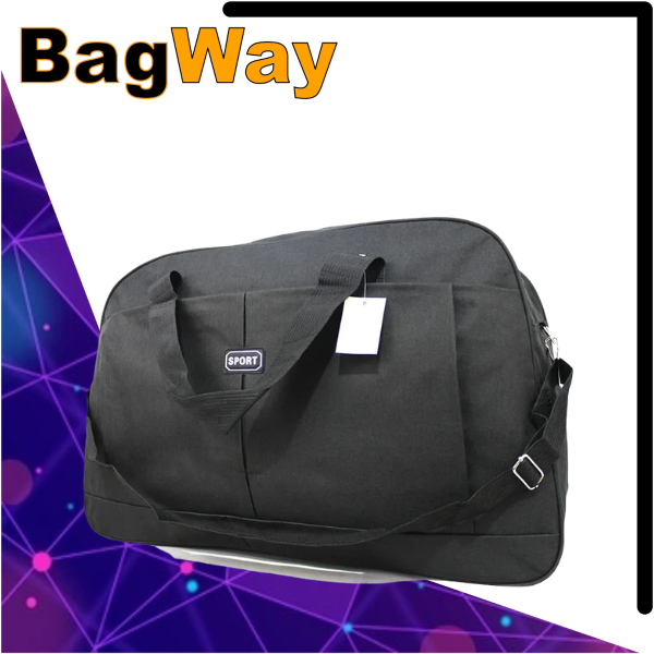 

Вместительная дорожная сумка на одно отделение съемный ремень Разные цвета Размеры: 63х3х22