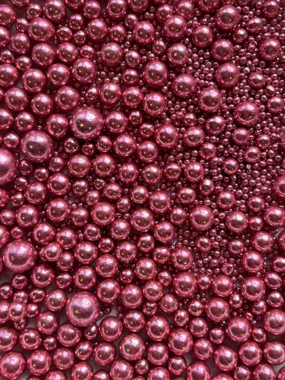 

Деор микс Зеркальные шары РОЗОВЫЕ 30 г, Розовый