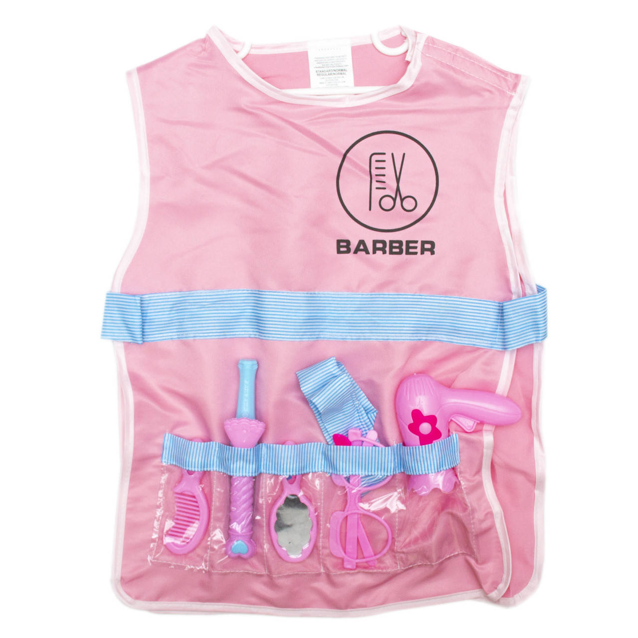 

Карнавальный игровой набор парикмахера, 38,5x57 см, с аксессуарами (513061)