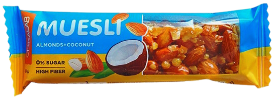 

Батончик мюсли CHIKALAB Миндаль с Кокосом (40 грамм)
