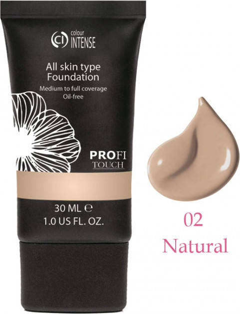

Тональный крем Colour Intense Profi Touch № 02 Натуральный