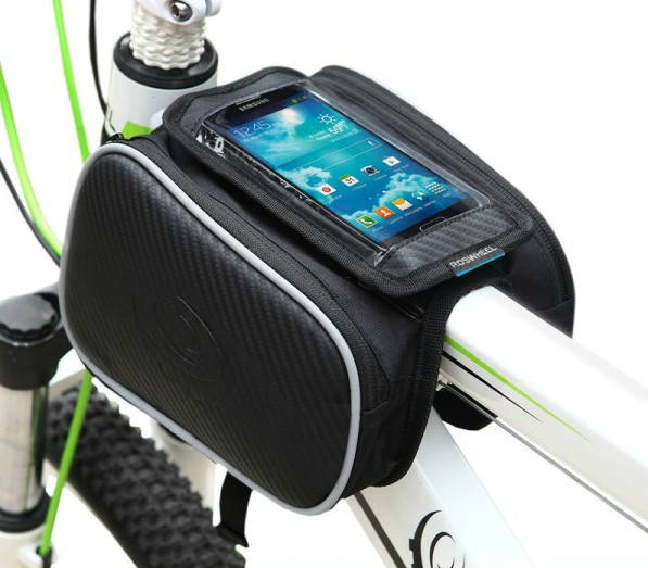 

Велосумка "штаны" нарамная Roswheel 12813 с отделением для телефона 5.0" / 5.7"