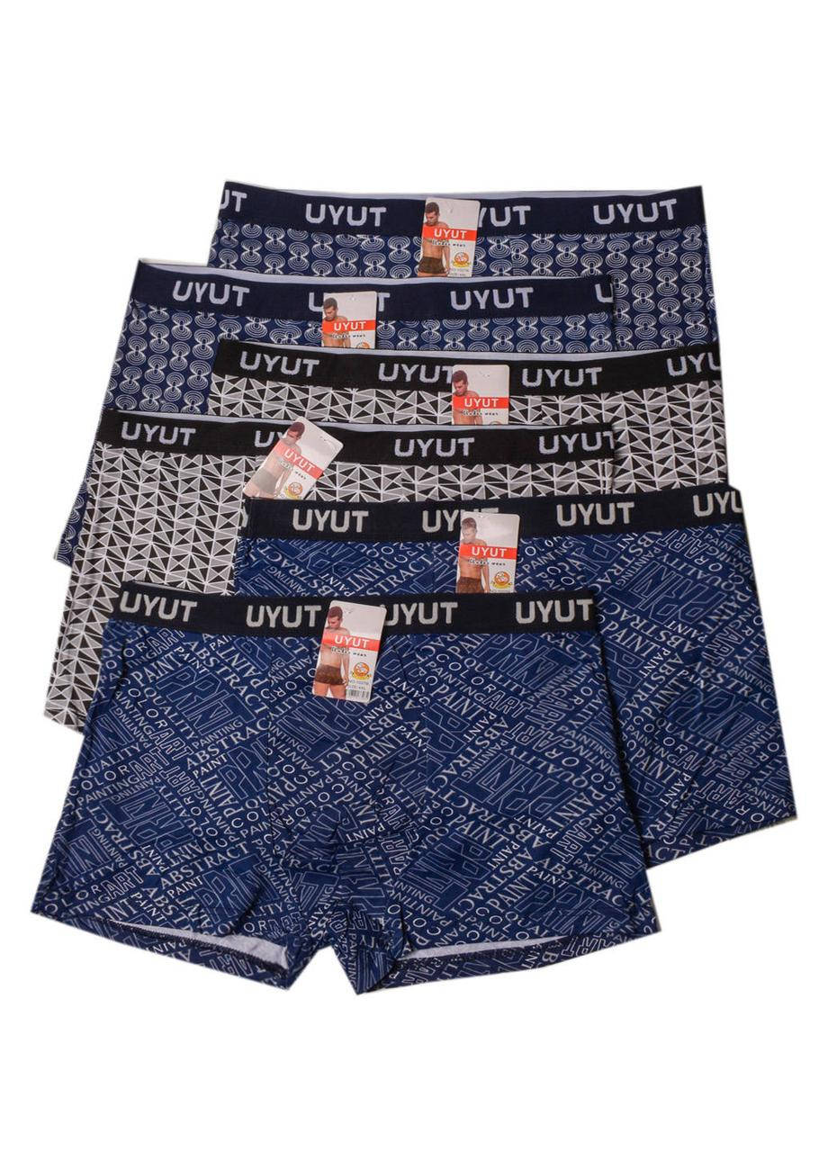 

Трусы боксеры мужские Uyut 10277-1 4XL Размер 52-56 Упаковка 6 шт