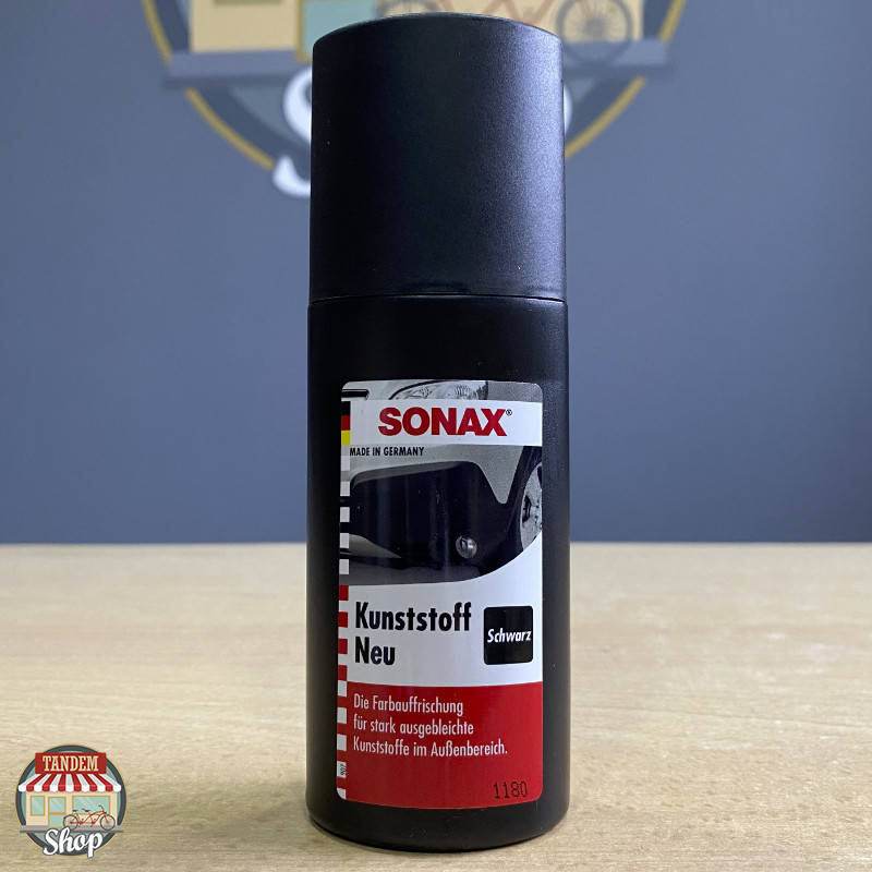 

Чернитель пластика с аппликатором SONAX Plastic New Black, 100 мл, Черный