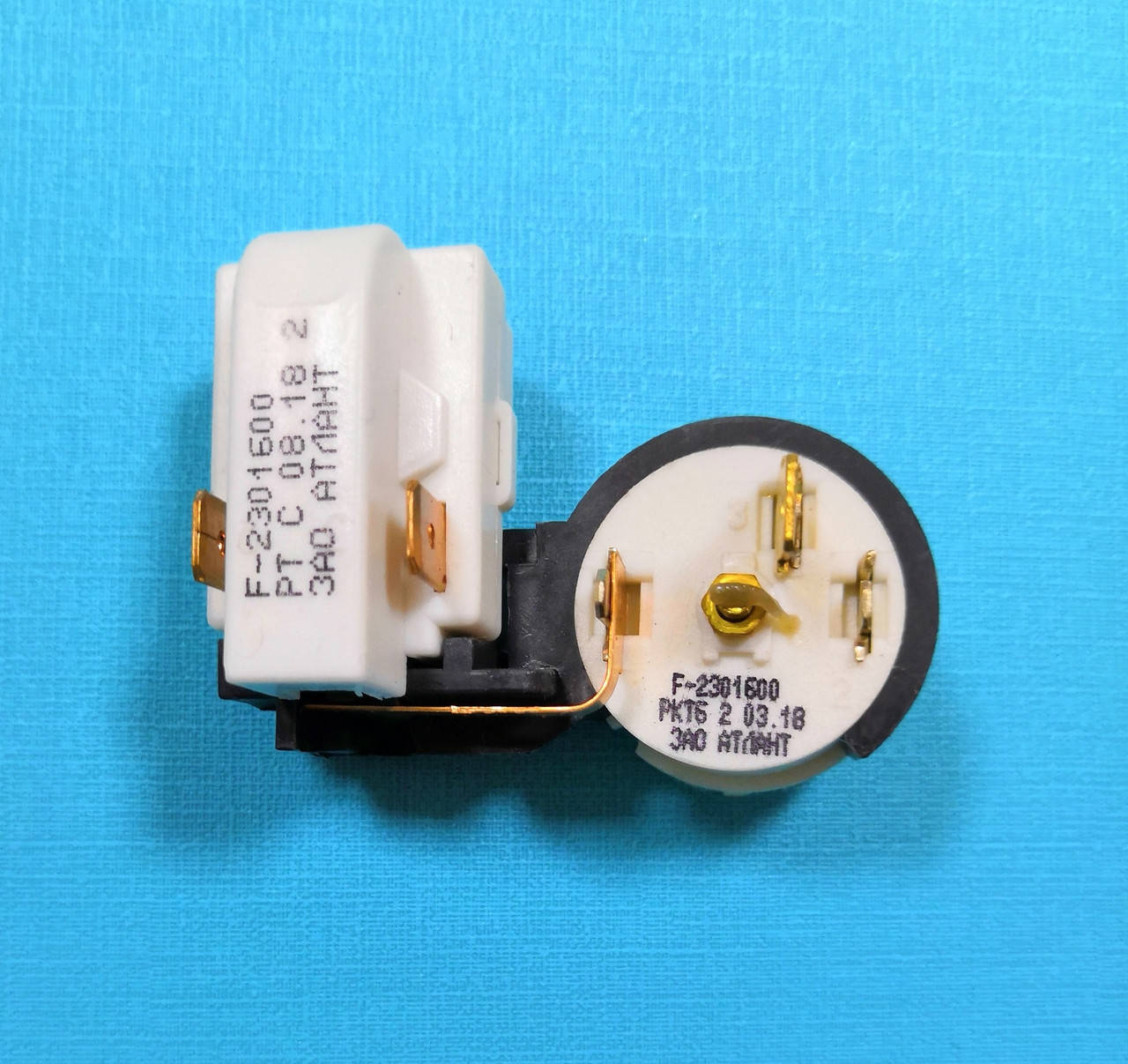 

Реле Атлант РКТ 6 для компресора холодильника. Білорусь