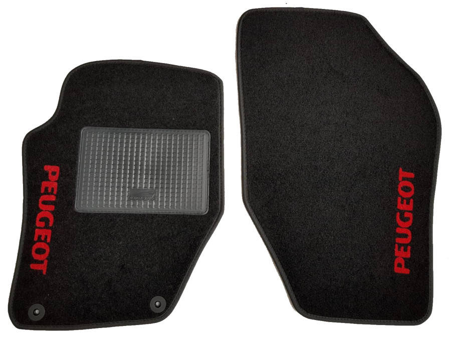 

Текстильные коврики в салон Peugeot 308 CC 2007-2013, 2 шт. (ML, чёрный), Черный
