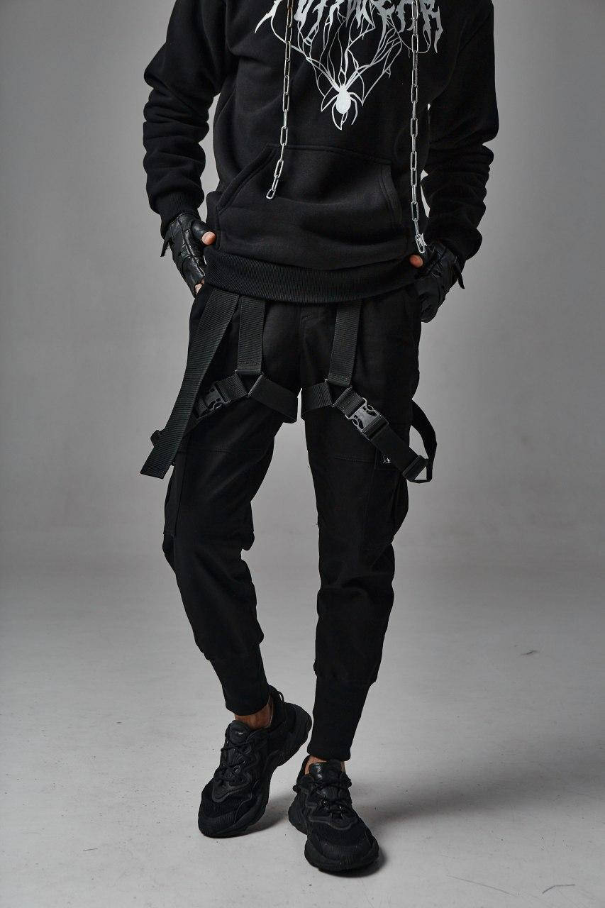 

Мужские штаны Карго Киоши 2022, Черный