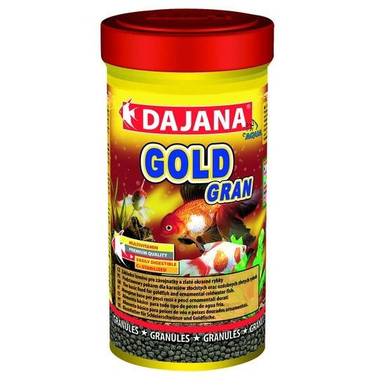 

Корм для золотых рыбок в гранулах Dajana GOLD GRAN 250 мл/110 г