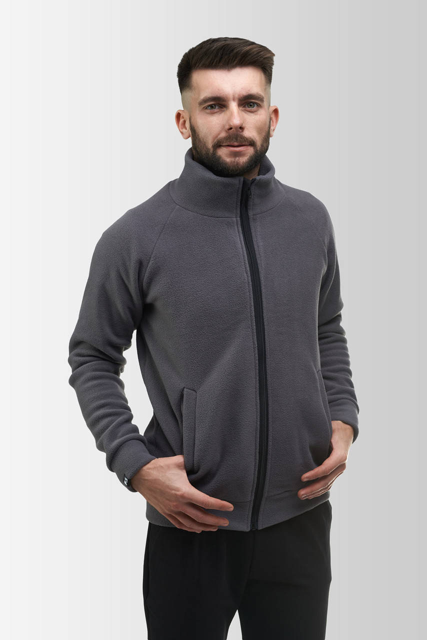 

Флисовая кофта Мужская Synevyr 260 Серая XXL, Серый