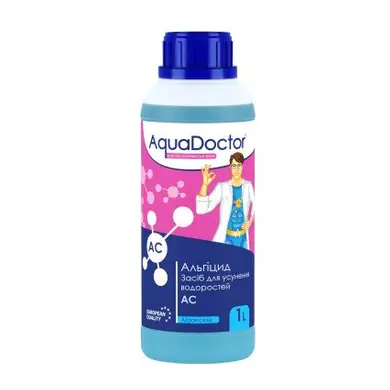 

Альгицид для бассейна против водорослей AquaDoctor AC 1л 201319