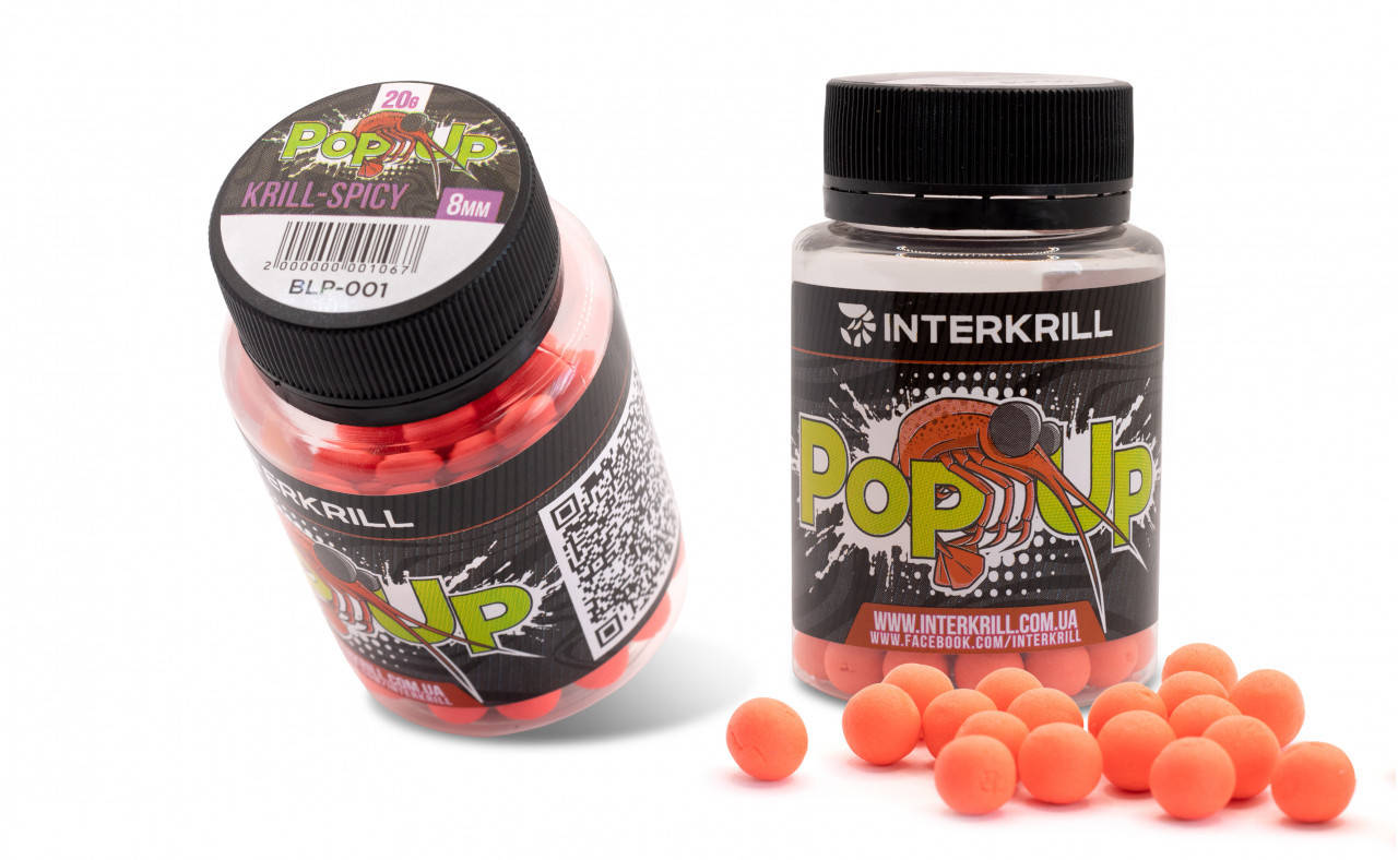 

Поп-апы КРИЛЬ-СПЕЦИИ 8мм 20г