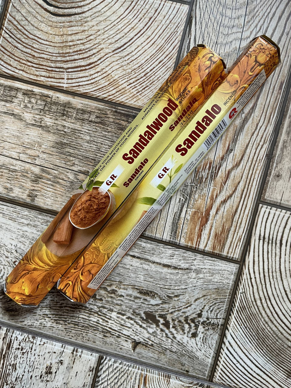 

Благовоние GF Sandalwood Шестигранник (сандал )