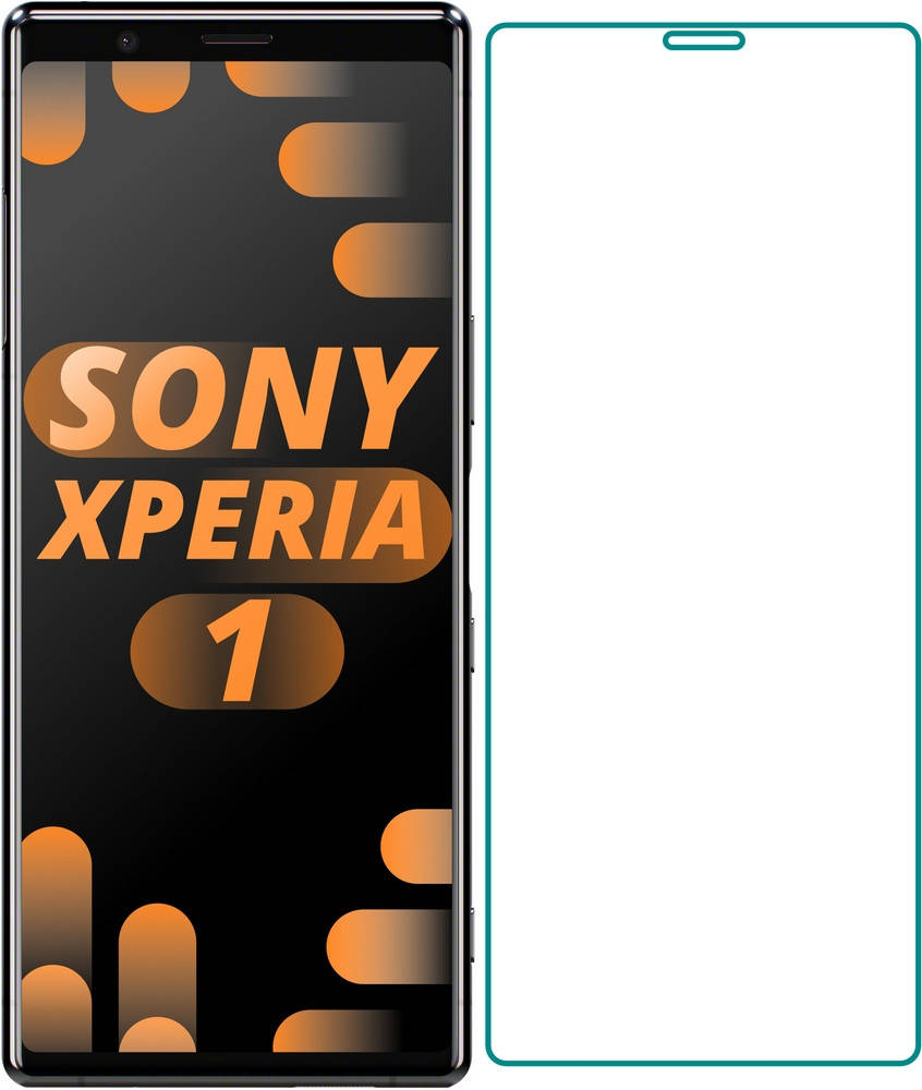

Защитное стекло Sony Xperia 1 (Прозрачное 2.5 D 9H) (Сони Иксперия 1)