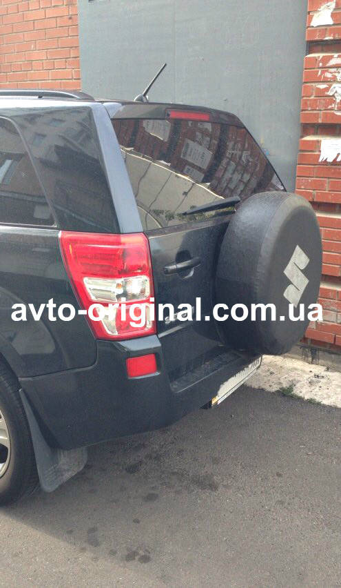 

Чехол для запасного колеса Suzuki Grand Vitara (Сузуки Гранд Витара) Качественно, очень красиво!
