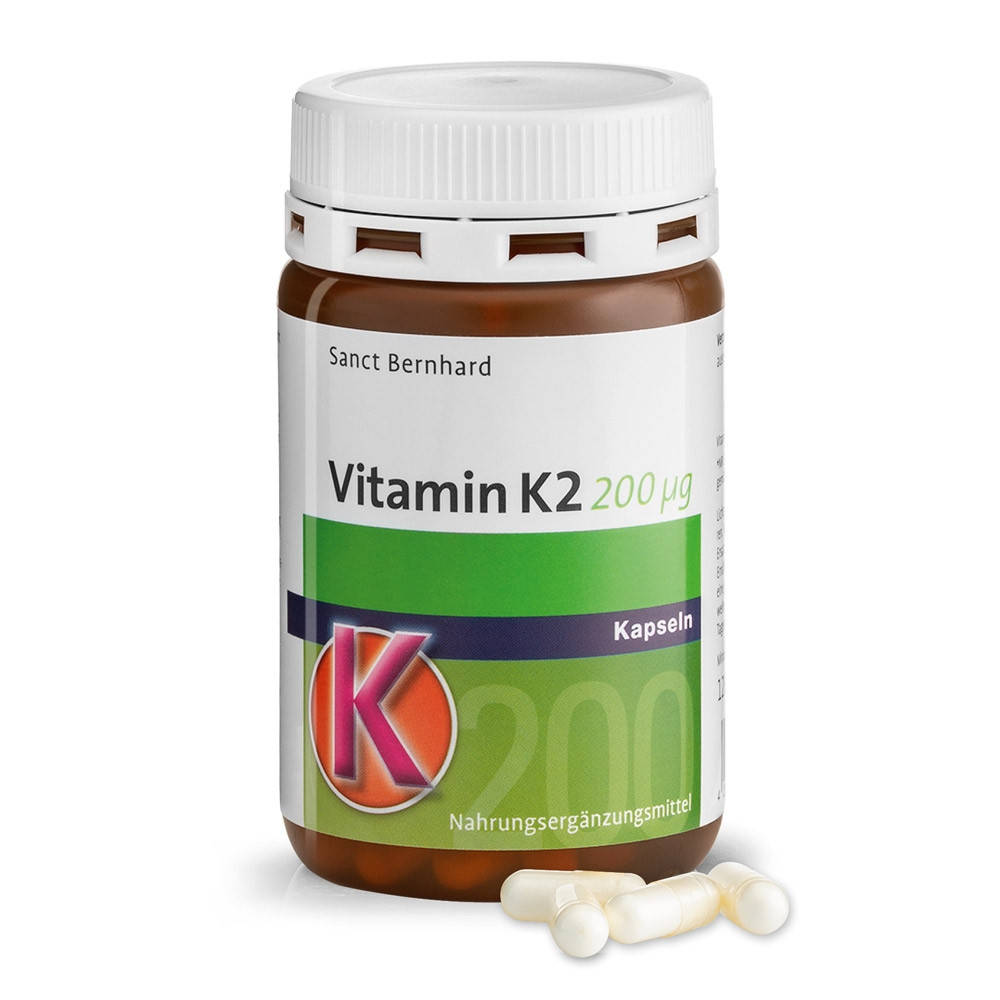 

Sanct Bernhard - Витамин К2 (MK-7) «Vitamin-K2» 200 мкг, 120 капсул