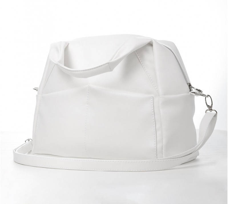 

Белая городская женская спортивная сумка Sambag Vogue BKS FS, Белый
