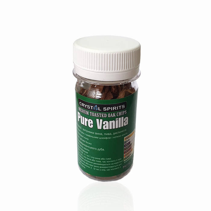 

Дубовые чипсы CRYSTAL SPIRITS PURE VANILLA 20г