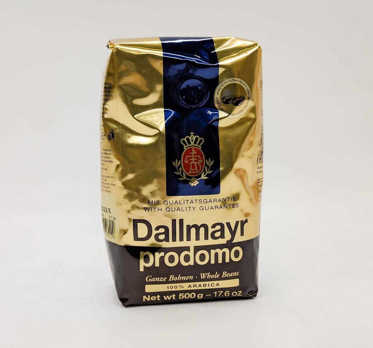 

Кофе Dallmayr Prodomo в зернах