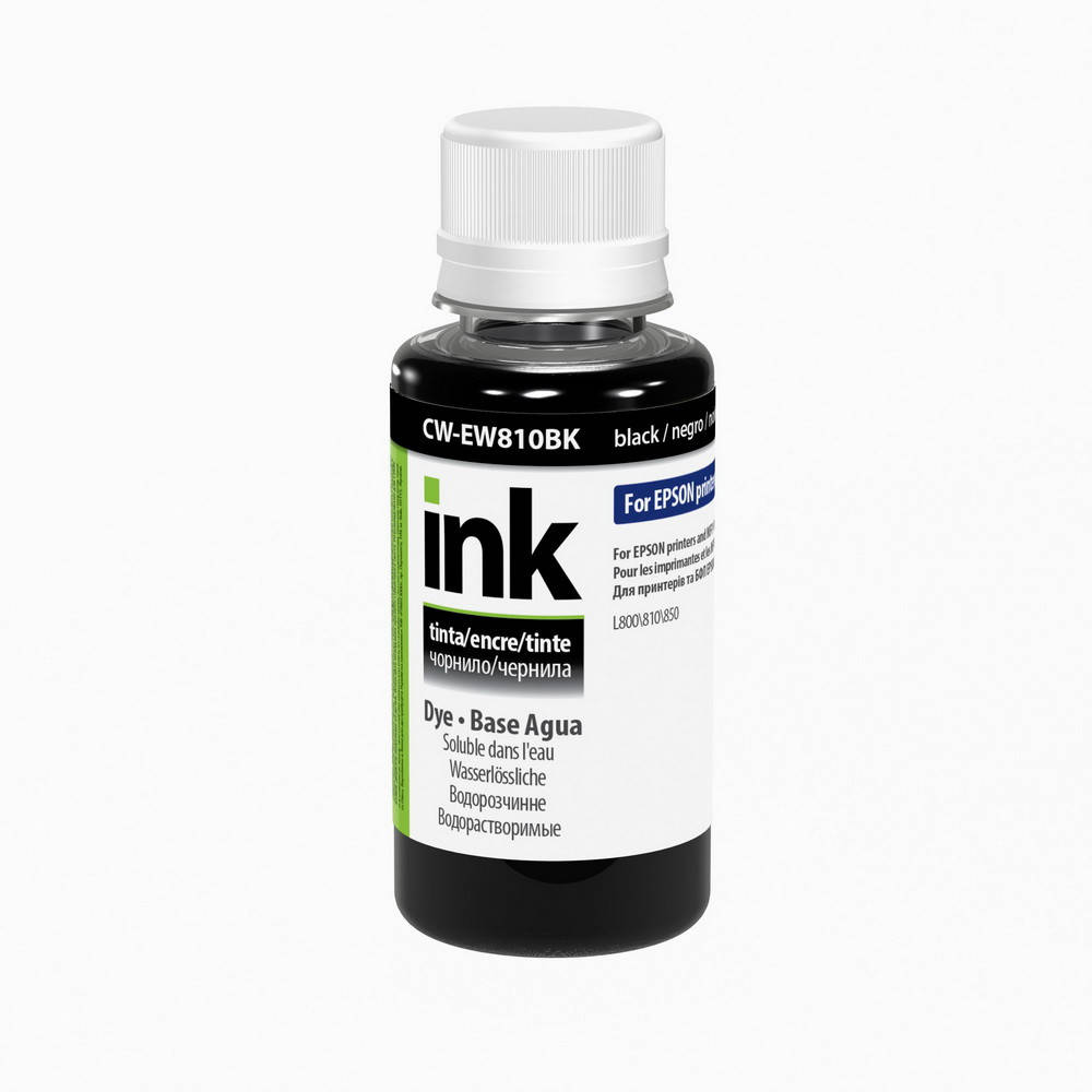 

Чернила ColorWay для Epson L1800, L800, L810, L850, black, 100 ml, EW810