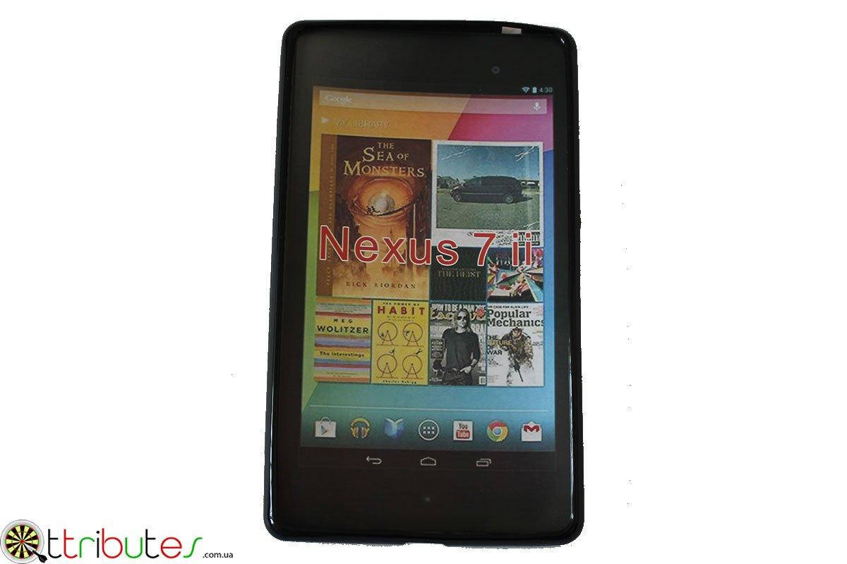 

Чохол Asus Google Nexus 7 2 (2013) Spider силіконовий black, Черный