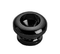 

PAXPHIL HE007 BK Шайба (ґудзик) для кріплення ременя