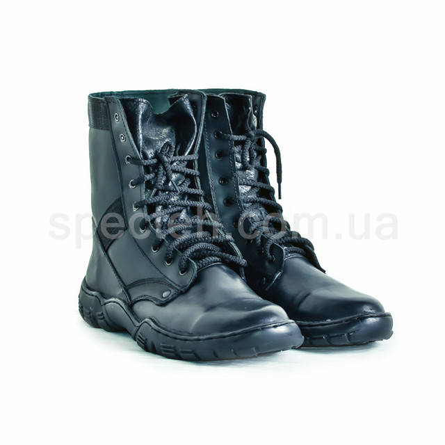

Берцы Б0, кожа 45, Черный