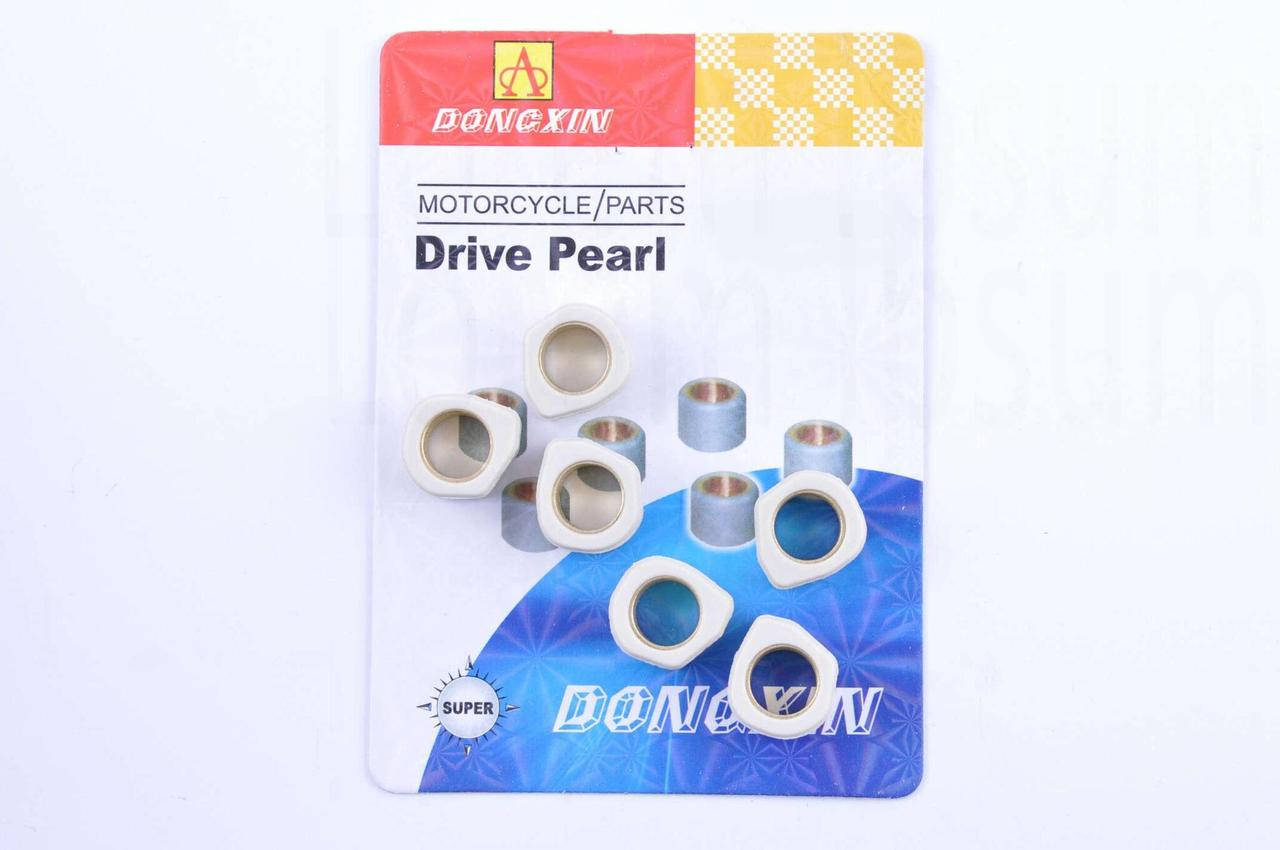 

Ролики вариатора (тюнинг) Suzuki 17*12 6,5г (белые) DONGXIN