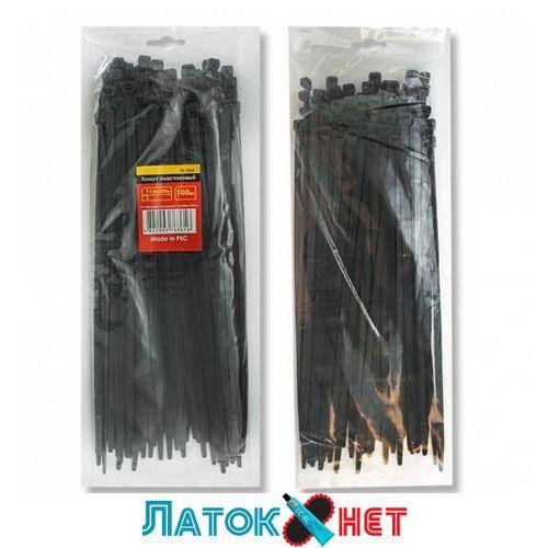 

Хомут пластиковый 3,6x300мм, (100 шт/упак), черный TC-3631 Intertool