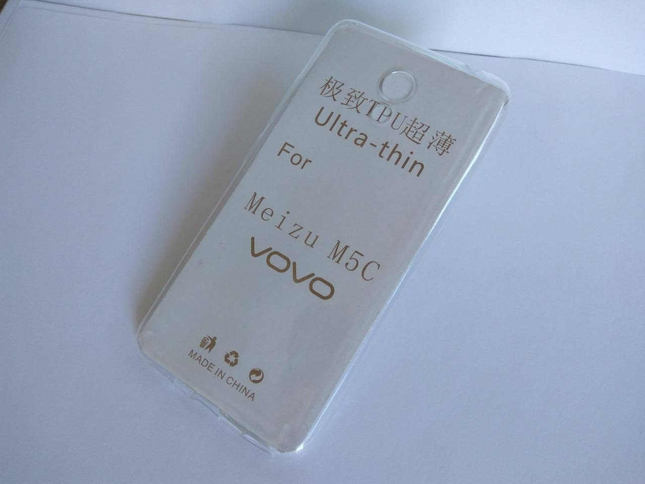 

Силиконовый чехол бампер для Meizu m5c