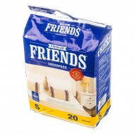 

Пеленки для собак Friends Premium, 40 х 60 см, 20 шт., Белый