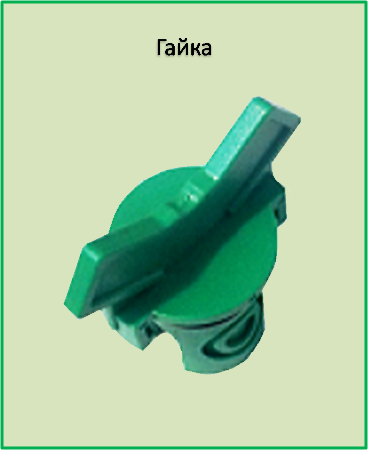 

Гайка (флажок) для кранов