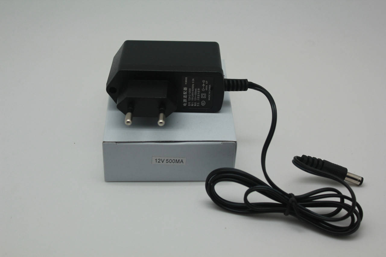 

Блок питания 12V 0.5A 6W (5.5*2.5)