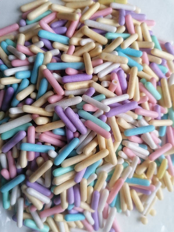 

Сахарное драже микс палочки Пастель 20гр, Разные цвета