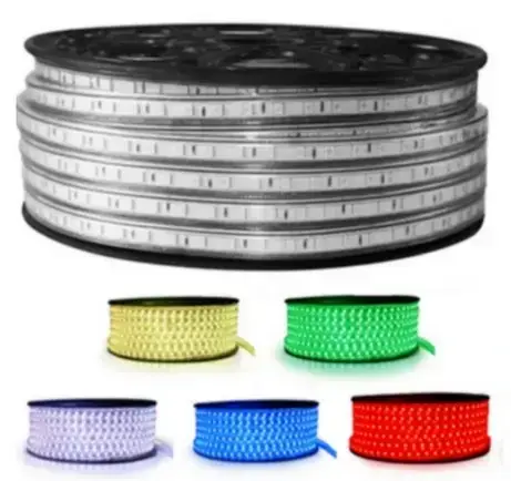 

Cветодиодная лента 220В 2835(120LED/м) IP67 розовый