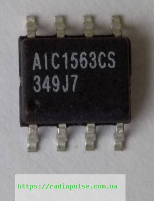 

Микросхема AIC1563PS ( AIC1563CS ) , so-8
