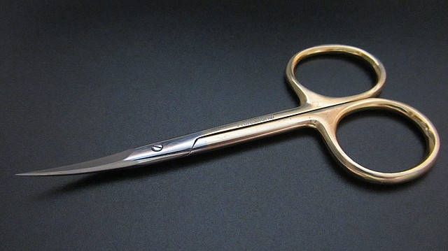

Ножницы для маникюра Niegelon Professional Gold 06-0813